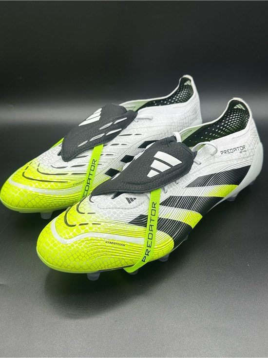 Adidas Predator Elite FT AG Soccer Cleats Cloud White Core Black Sz 13 JS0945